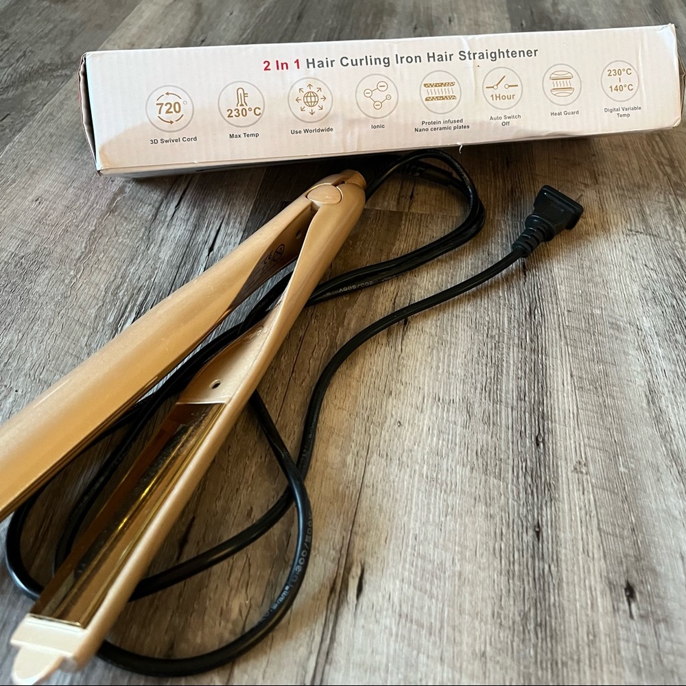 Two in one hair tool
